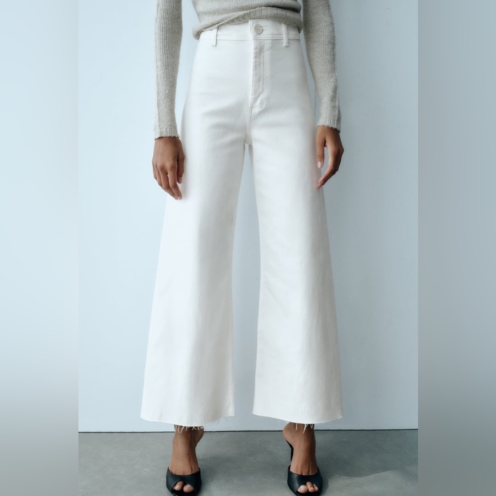 High Waisted Zara Marine Straight Jeans